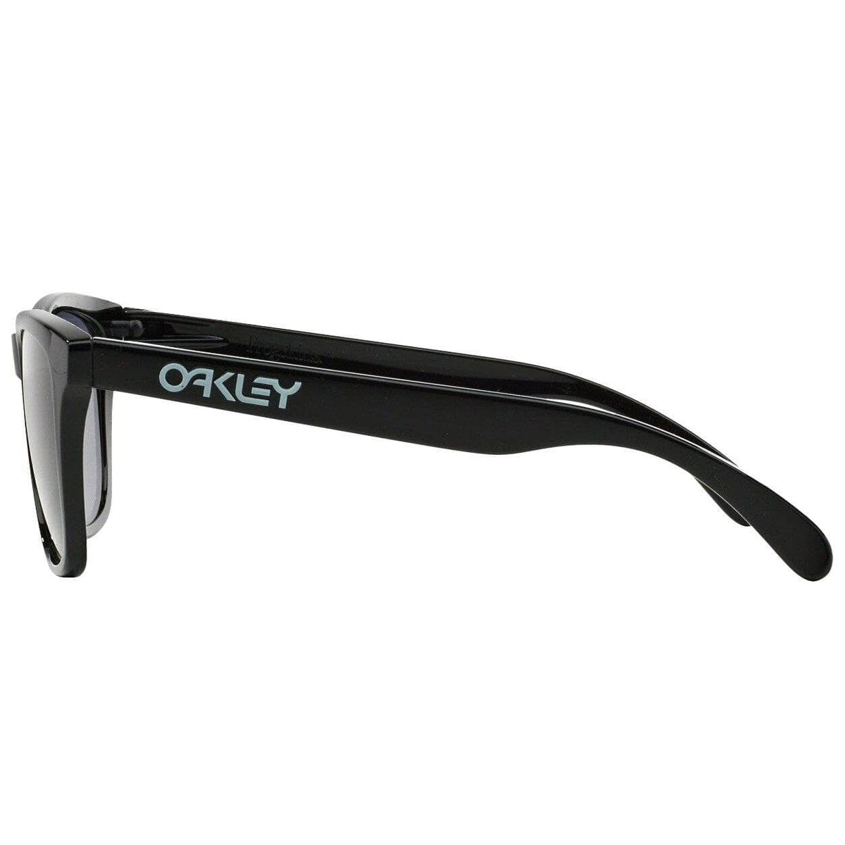 Oakley Frogskins Sunglasses - Polished Black - Grey Round Sunglasses by Oakley O/S (one size)