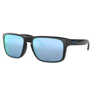 Oakley Holbrook Sunglasses - Polished Black Prizm Deep Water H2O Polarized Polished Black N/A Square/Rectangular Sunglasses by Oakley