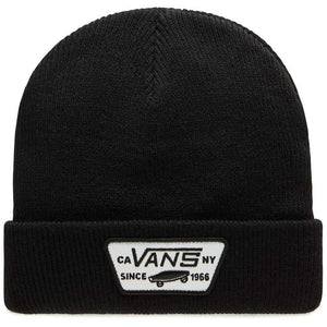 Vans Boys Milford Kids Beanie Black O/S (one size) Kids Beanie Hat by Vans