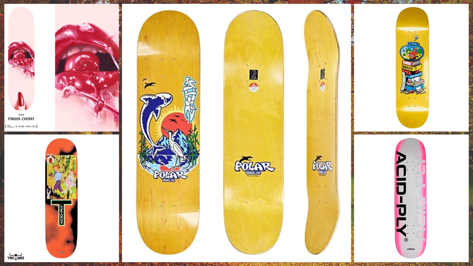 Evisen, Polar and Quasi Skateboard Decks Fall 2022 Drop Now at Yakwax!