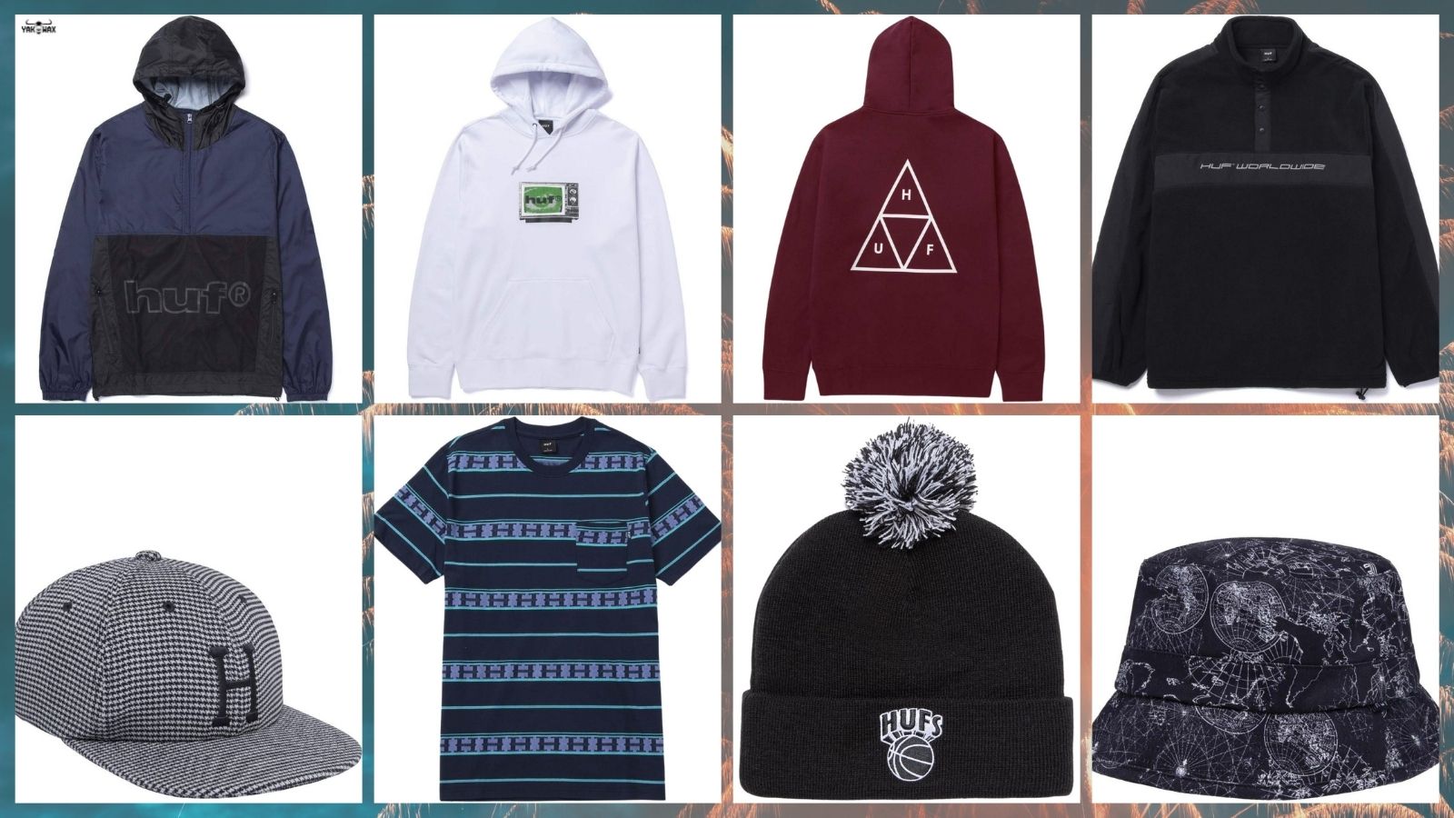 Rad Huf Clothing and Accessories Holiday 2021 Drop Now at Yakwax!