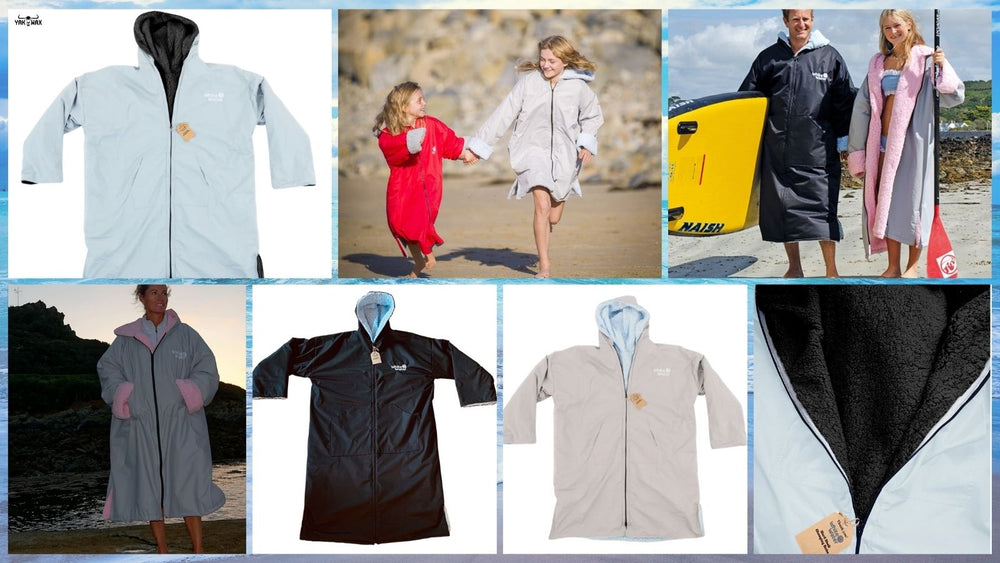White Water Change Robe Poncho Spring 2021 Drop Now at Yakwax!