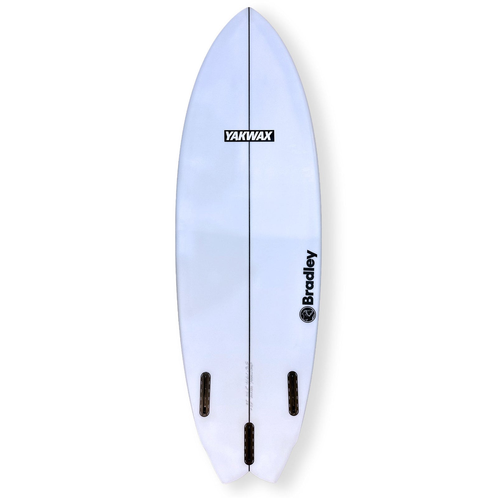 Bradley 5'6 Fully Charged Second Hand Shortboard - 28L - White - Second Hand Shortboard by Bradley 5ft 6