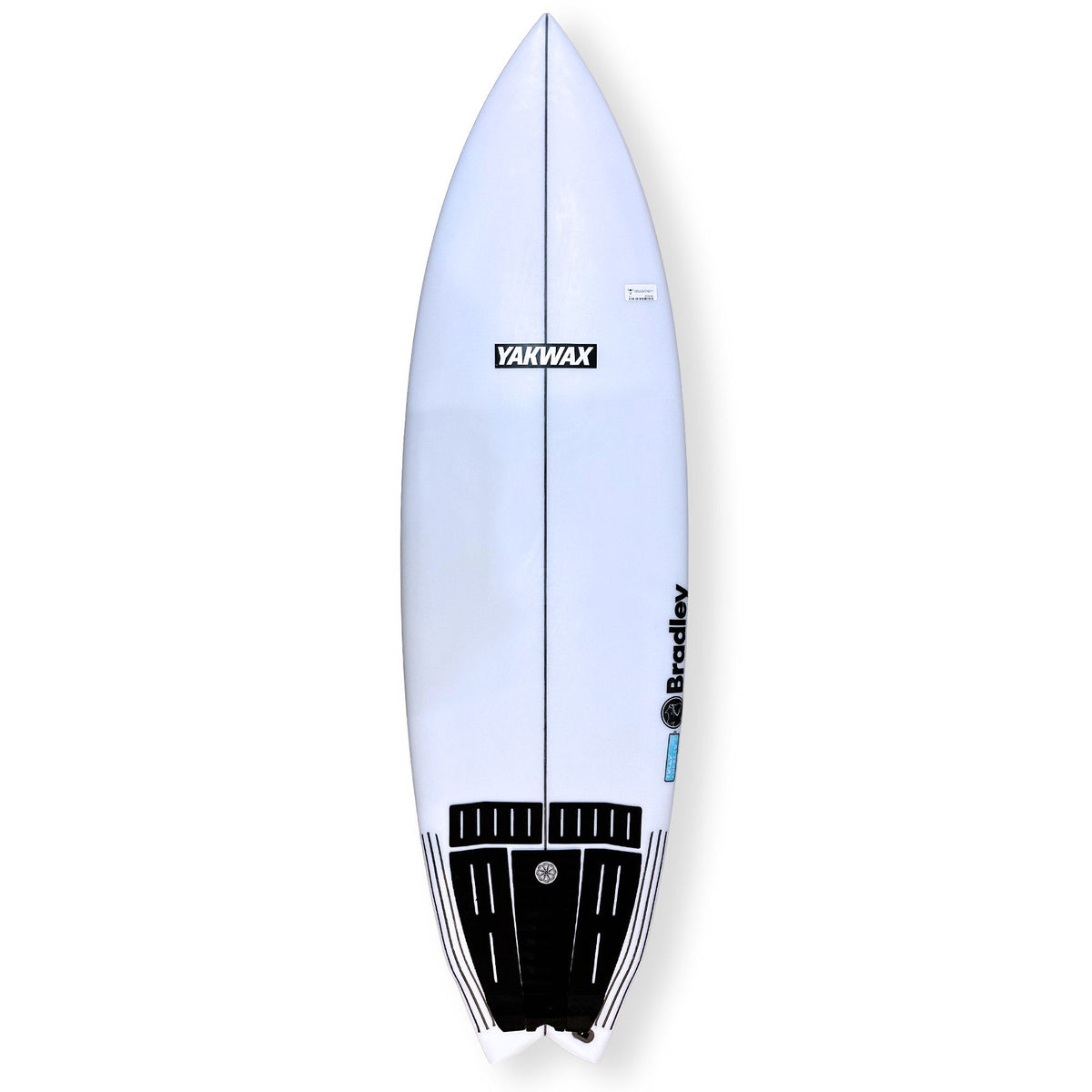 Bradley 5'6 Fully Charged Second Hand Shortboard - 28L - White - Second Hand Shortboard by Bradley 5ft 6