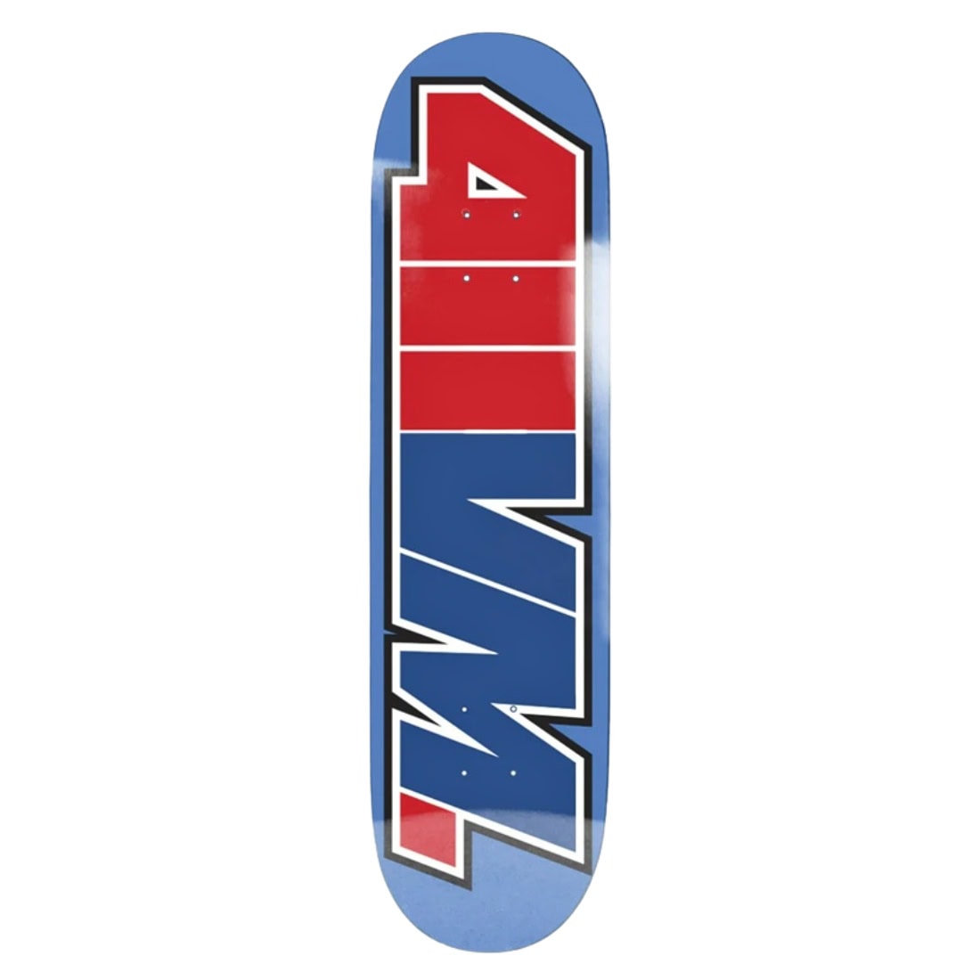 411 8.25" Logo EX7 Deck - Blue - Skateboard Deck by 411 8.25 inch