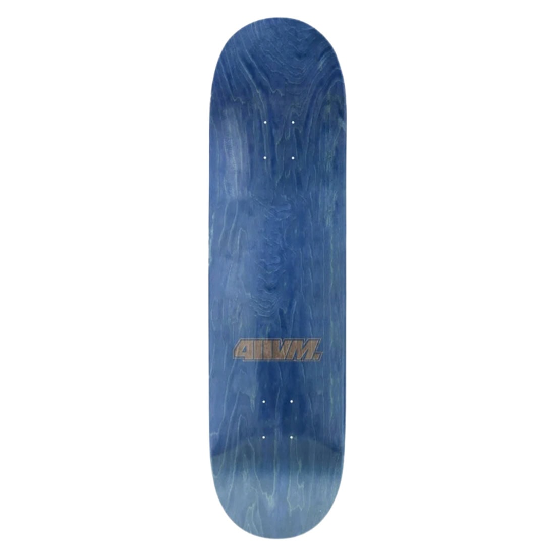411 8.25&quot; Logo EX7 Deck - Blue - Skateboard Deck by 411 8.25 inch