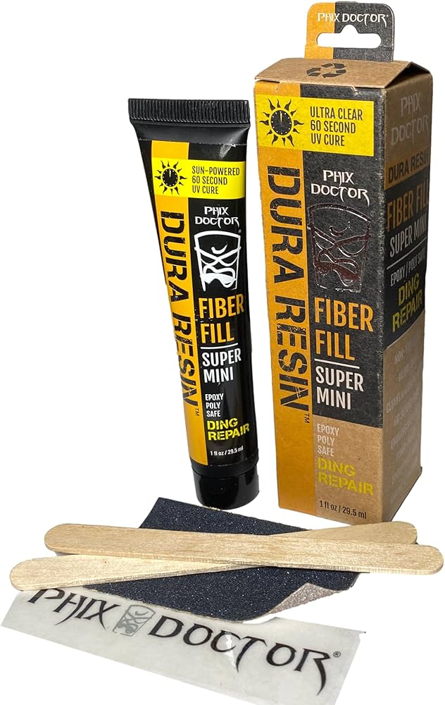 Phix Doctor Durarez Mini - Epoxy/Poly Surfboard Repair - 1oz - Polyester Resin Surfboard Repair by Phix Doctor 1oz