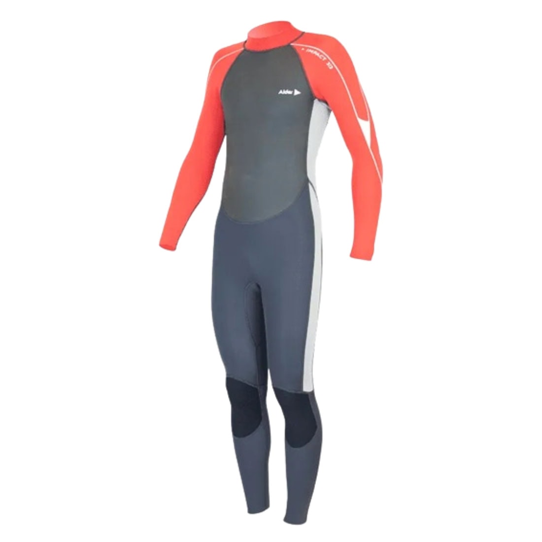 Alder 3/2mm Junior Impact Kids Full Wetsuit 2025 - Red - Kids Full Length Wetsuit by Alder