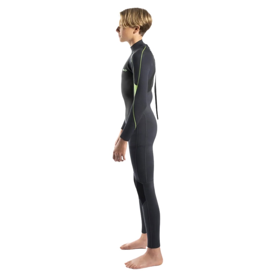 Alder 3/2mm Junior Impact Kids Full Wetsuit - Green - Kids Full Length Wetsuit by Alder