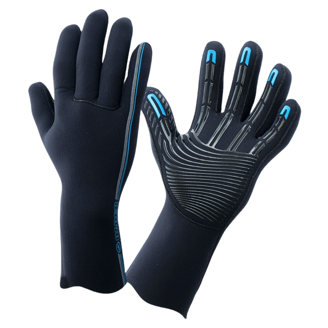 Alder 3mm Matrix Wetsuit Glove - Black