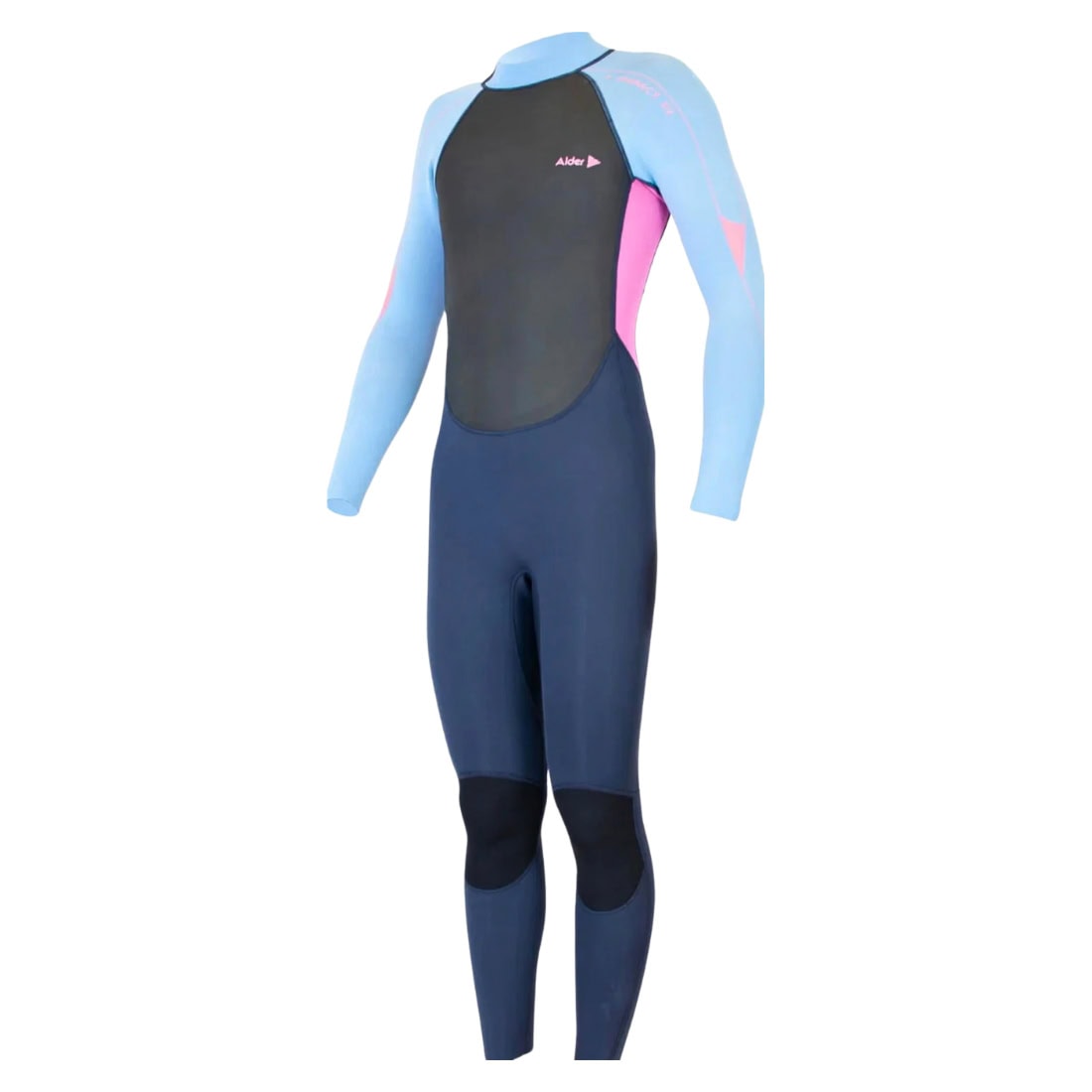 Alder Girls Impact 3/2mm Full Wetsuit - Periwinkle - Kids Full Length Wetsuit by Alder