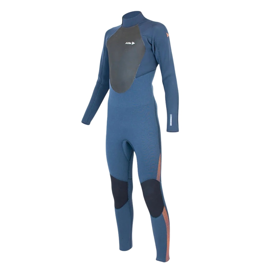 Alder Kids 4/3mm Stealth Wetsuit - Slate - Kids Full Length Wetsuit by Alder