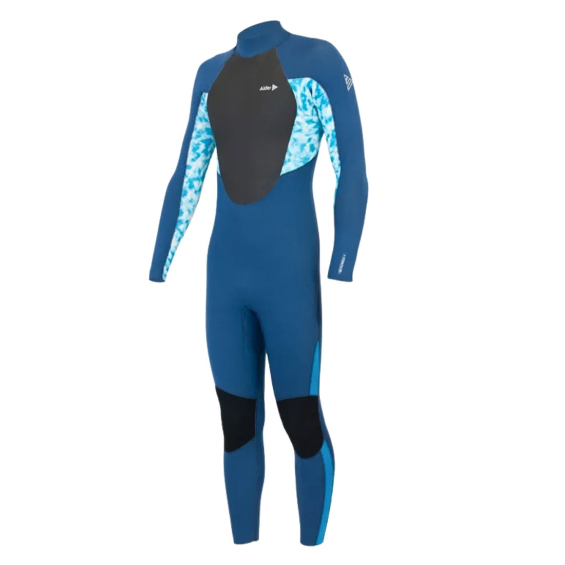 Alder Kids 4/3mm Stealth Wetsuit - Blue - Kids Full Length Wetsuit by Alder 14 (kids)