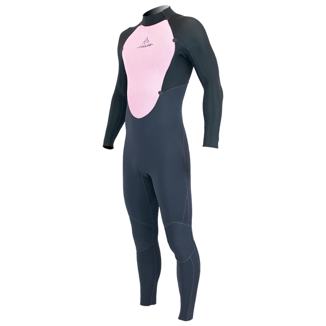 Alder Mens Stealth 5/4/3Mm Backzip Wetsuit - Black - Mens Full Length Wetsuit by Alder