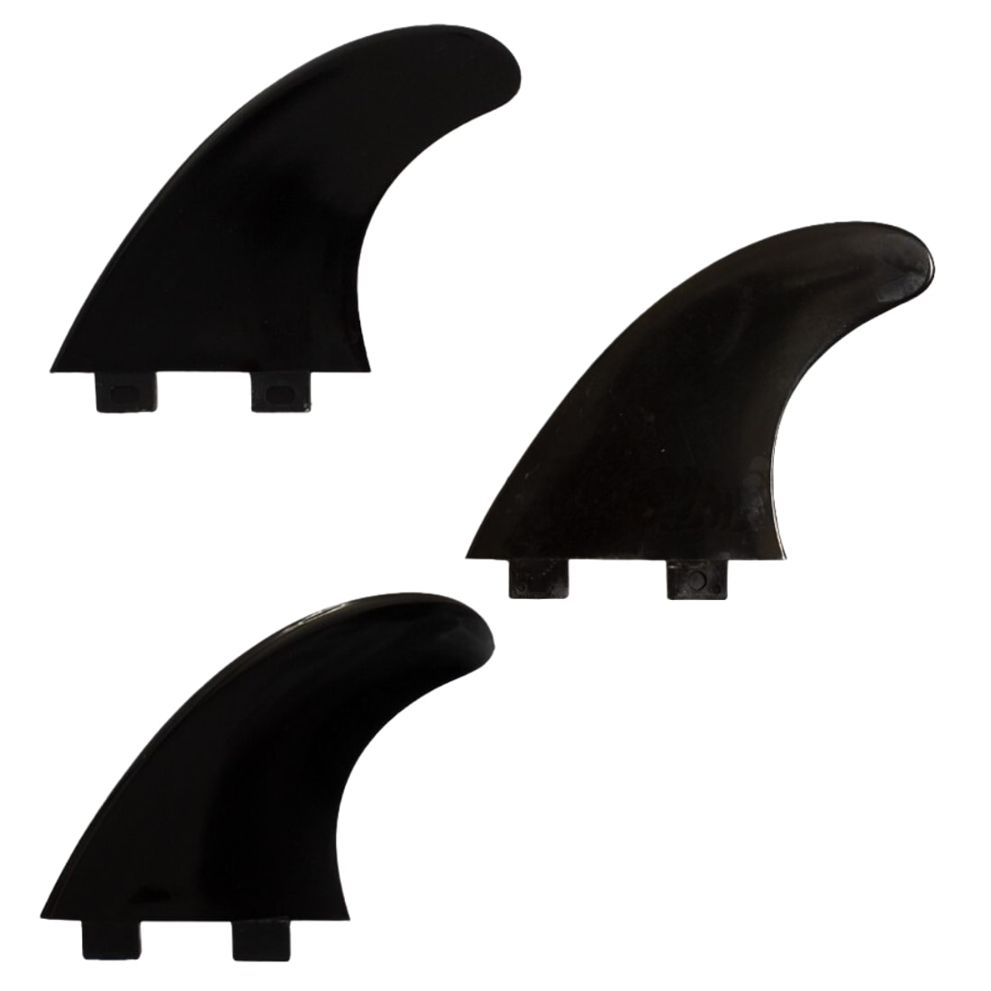 Alder Replacement 2 Tab G5 Surfboard Fins - Black - FCS 1 Fins by Alder Medium Fins