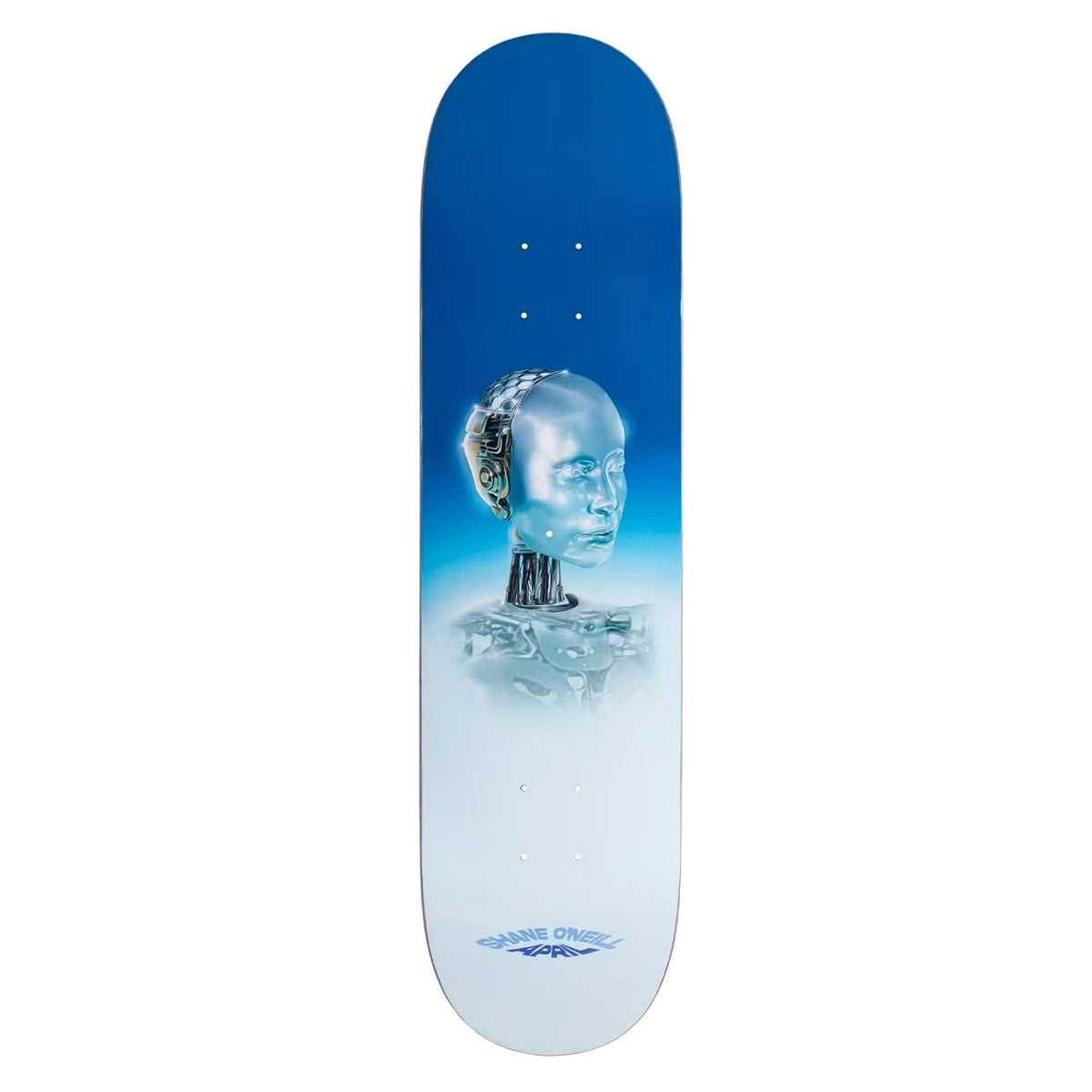 April 8.25 Shane O&#39;Neill Machine Deck - Blue - Skateboard Deck by April 8.25 inch