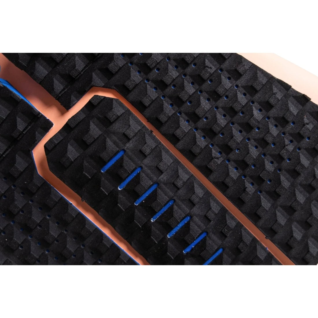 Bell 3 Piece Standard Surfboard Tail Pad - Blue - 3 Piece Tail Pad by Bell