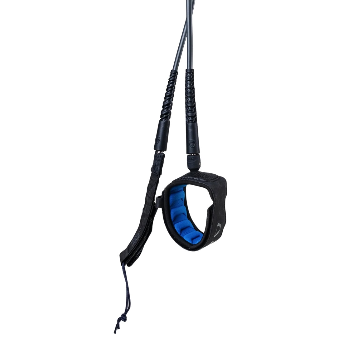 Bell 6ft Daily 6.5mm Surfboard Leash - Black - 8ft Surfboard Leash by Bell 6ft