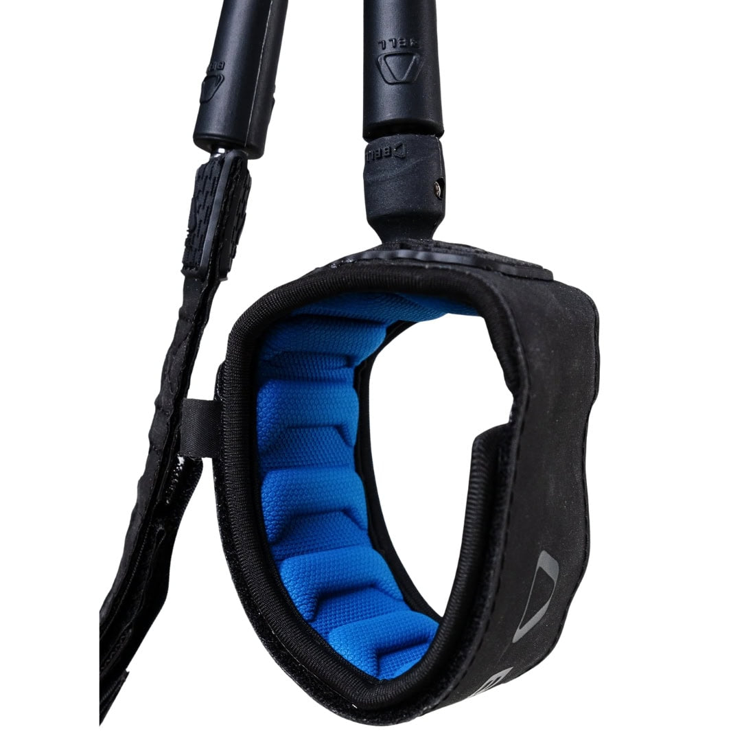 Bell 6ft Daily 6.5mm Surfboard Leash - Black - 8ft Surfboard Leash by Bell 6ft