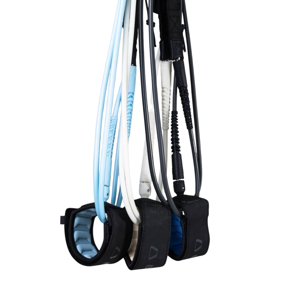 Bell 6ft Daily 6.5mm Surfboard Leash - Black - 8ft Surfboard Leash by Bell 6ft