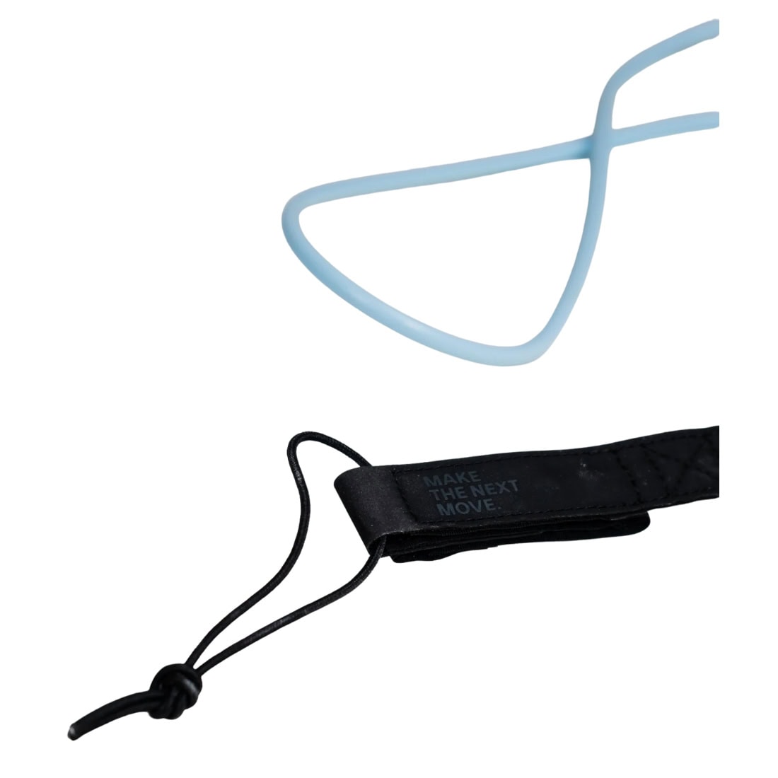 Bell 6ft Daily 6.5mm Surfboard Leash - Ice - 8ft Surfboard Leash by Bell 6ft