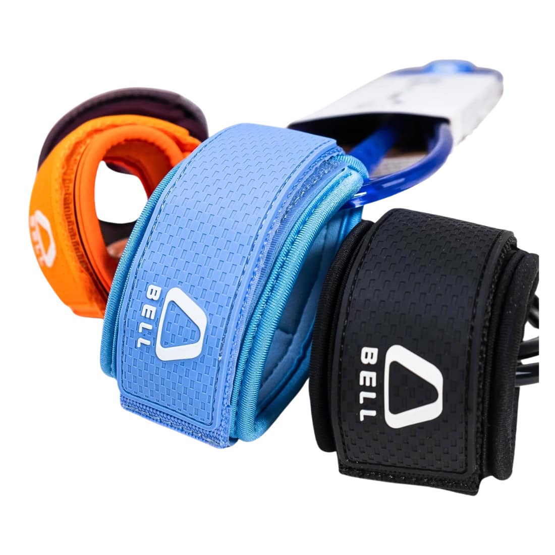 Bell 6ft Session 6mm Surfboard Leash - Black - 6ft Surfboard Leash by Bell 6ft