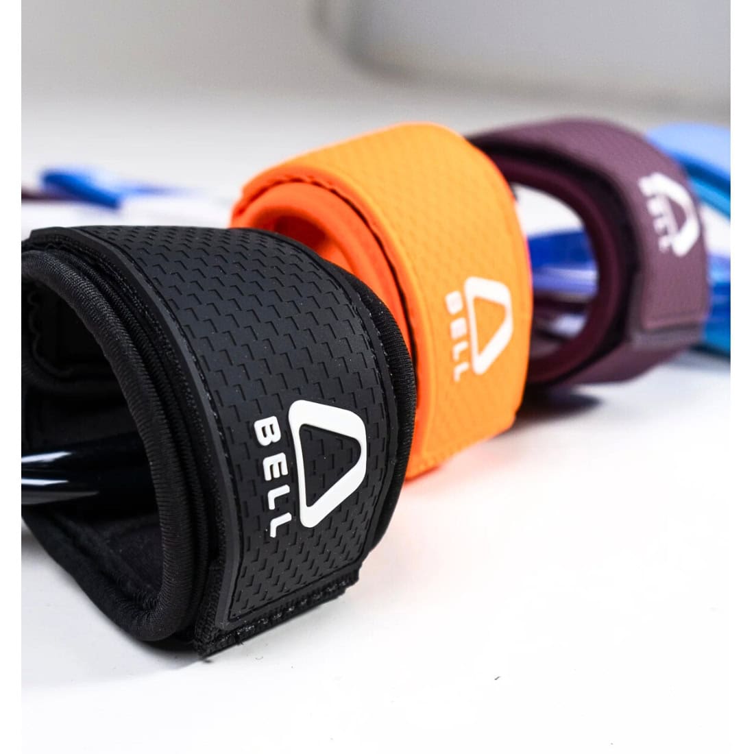 Bell 6ft Session 6mm Surfboard Leash - Black - 6ft Surfboard Leash by Bell 6ft