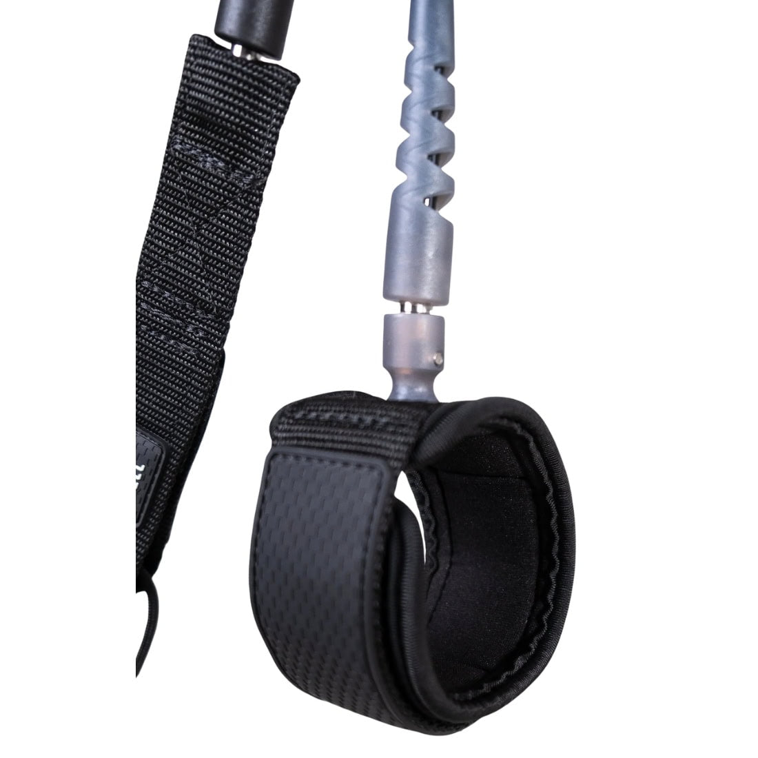 Bell 6ft Session 6mm Surfboard Leash - Black - 6ft Surfboard Leash by Bell 6ft