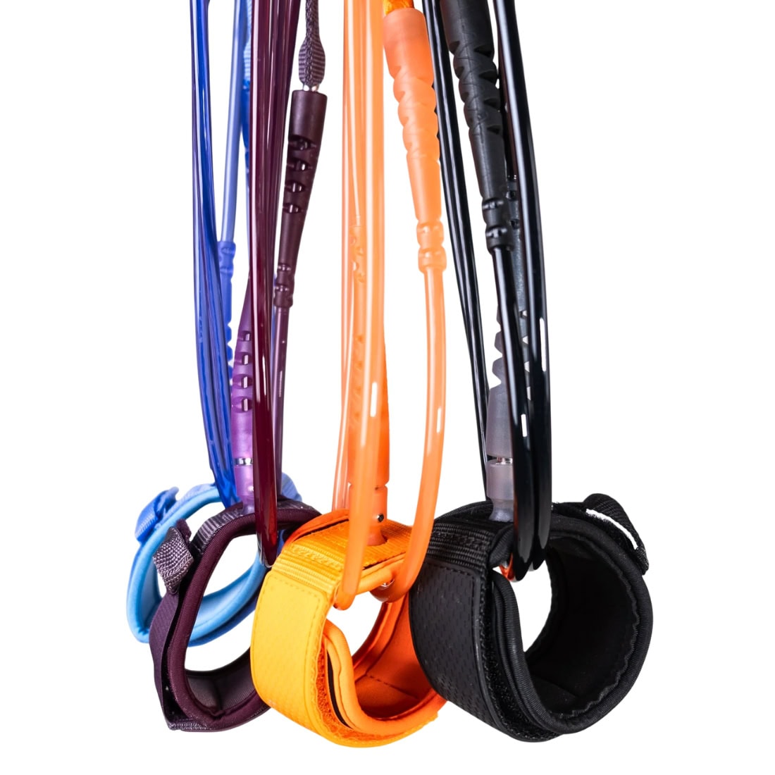 Bell 6ft Session 6mm Surfboard Leash - Black - 6ft Surfboard Leash by Bell 6ft