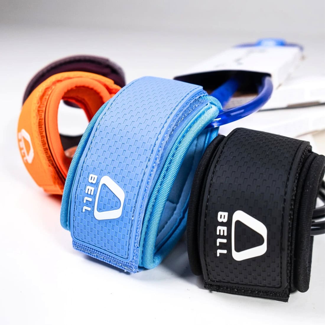 Bell 6ft Session 6mm Surfboard Leash - Purple - 6ft Surfboard Leash by Bell 6ft