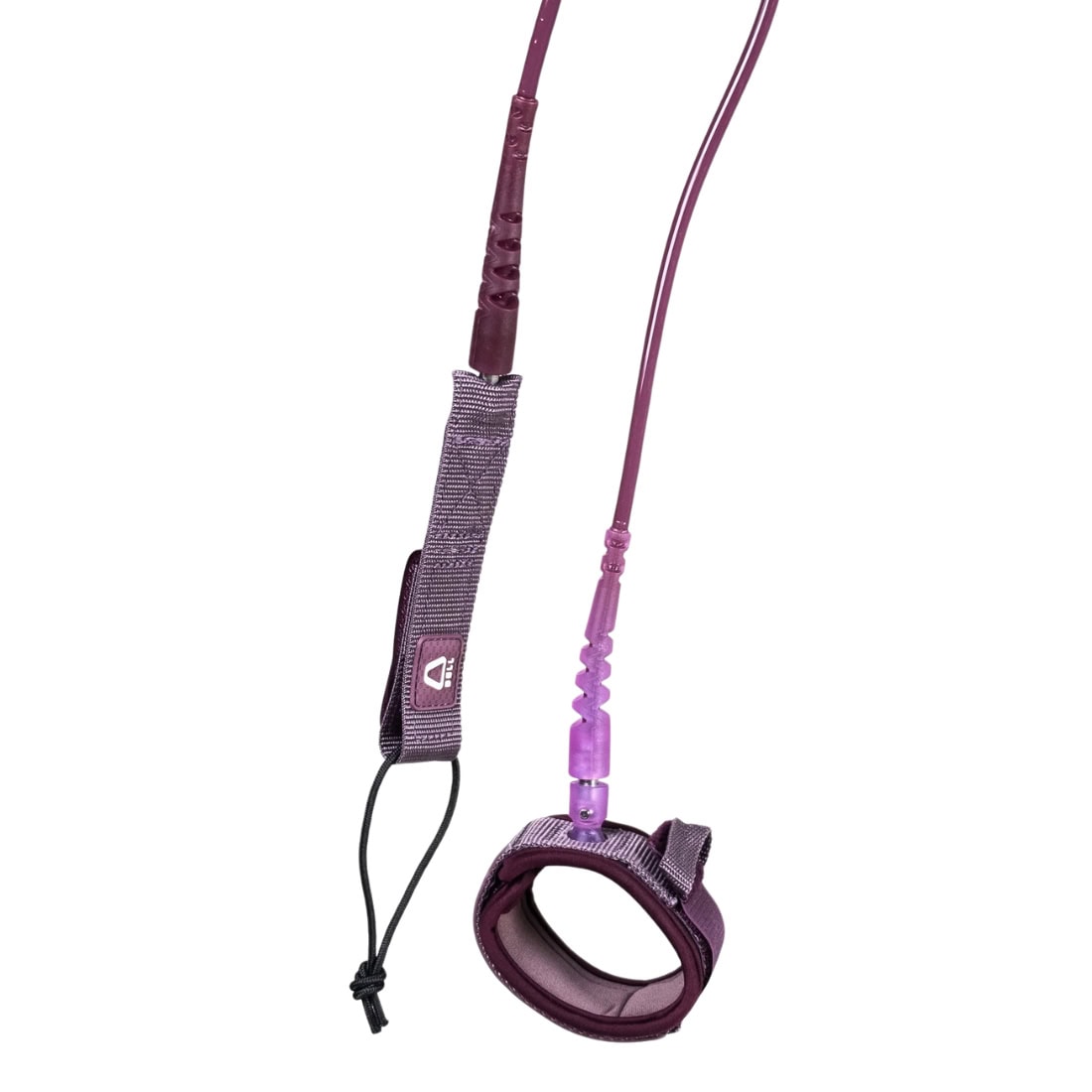 Bell 6ft Session 6mm Surfboard Leash - Purple - 6ft Surfboard Leash by Bell 6ft