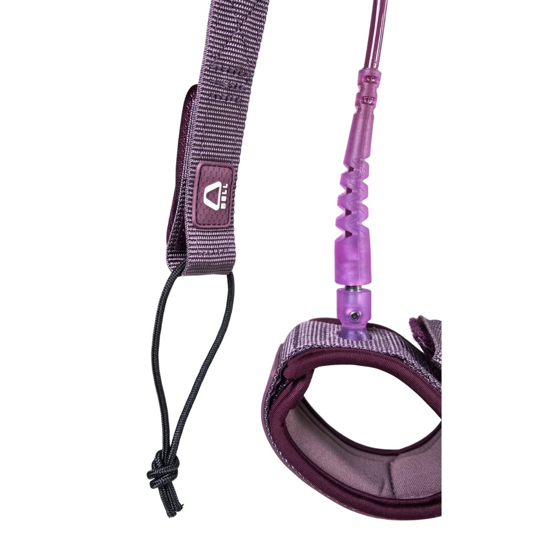 Bell 6ft Session 6mm Surfboard Leash - Purple - 6ft Surfboard Leash by Bell 6ft