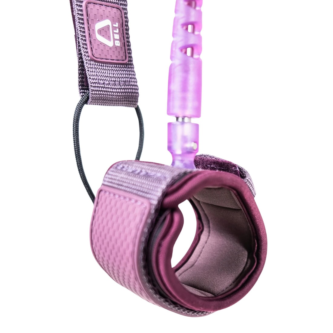 Bell 6ft Session 6mm Surfboard Leash - Purple - 6ft Surfboard Leash by Bell 6ft