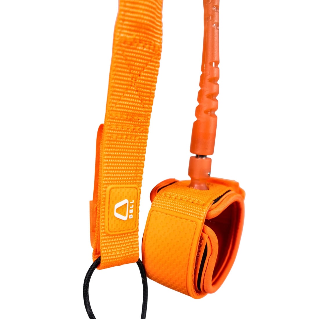 Bell 6ft Session 6mm Surfboard Leash - Salmon - 6ft Surfboard Leash by Bell 6ft