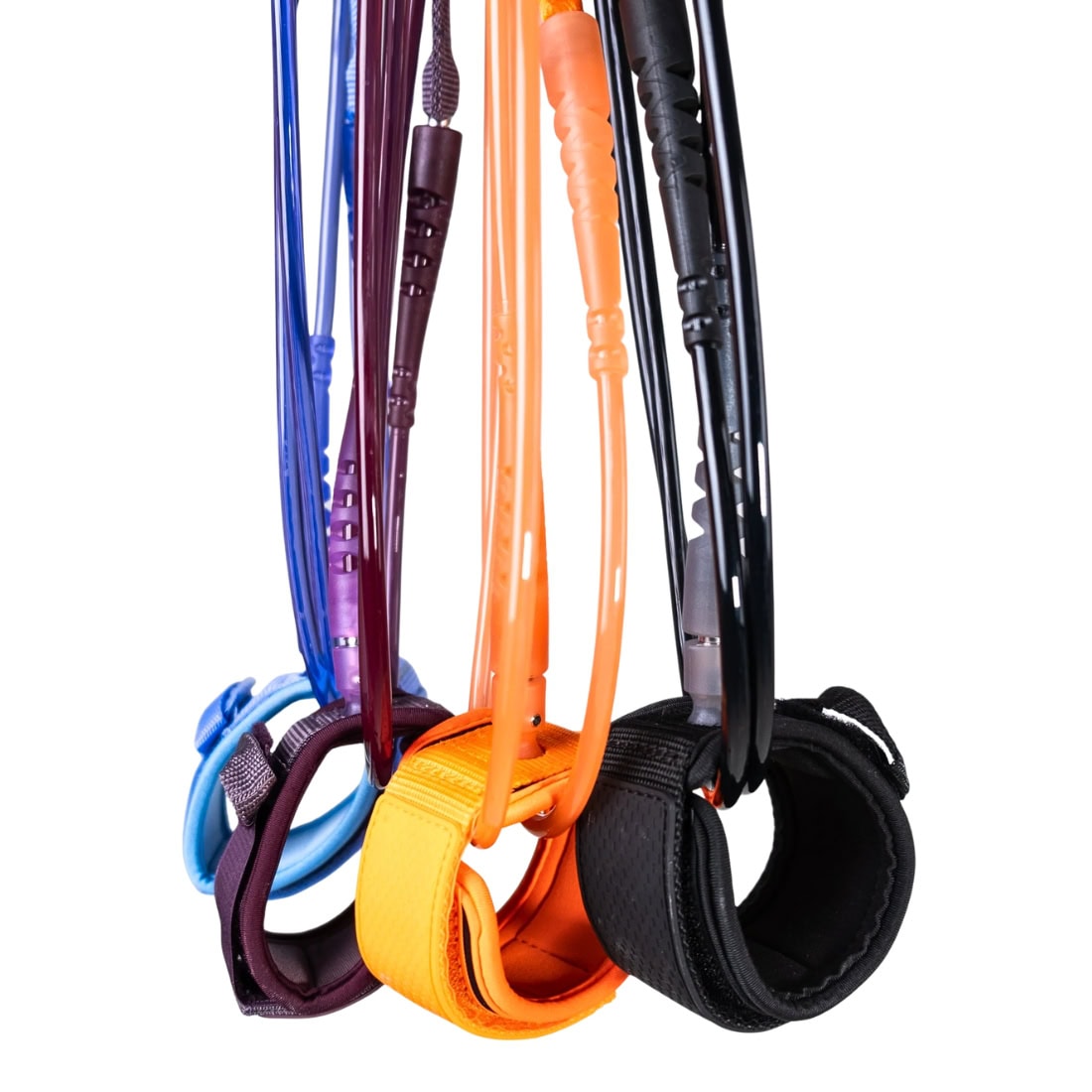Bell 6ft Session 6mm Surfboard Leash - Salmon - 6ft Surfboard Leash by Bell 6ft