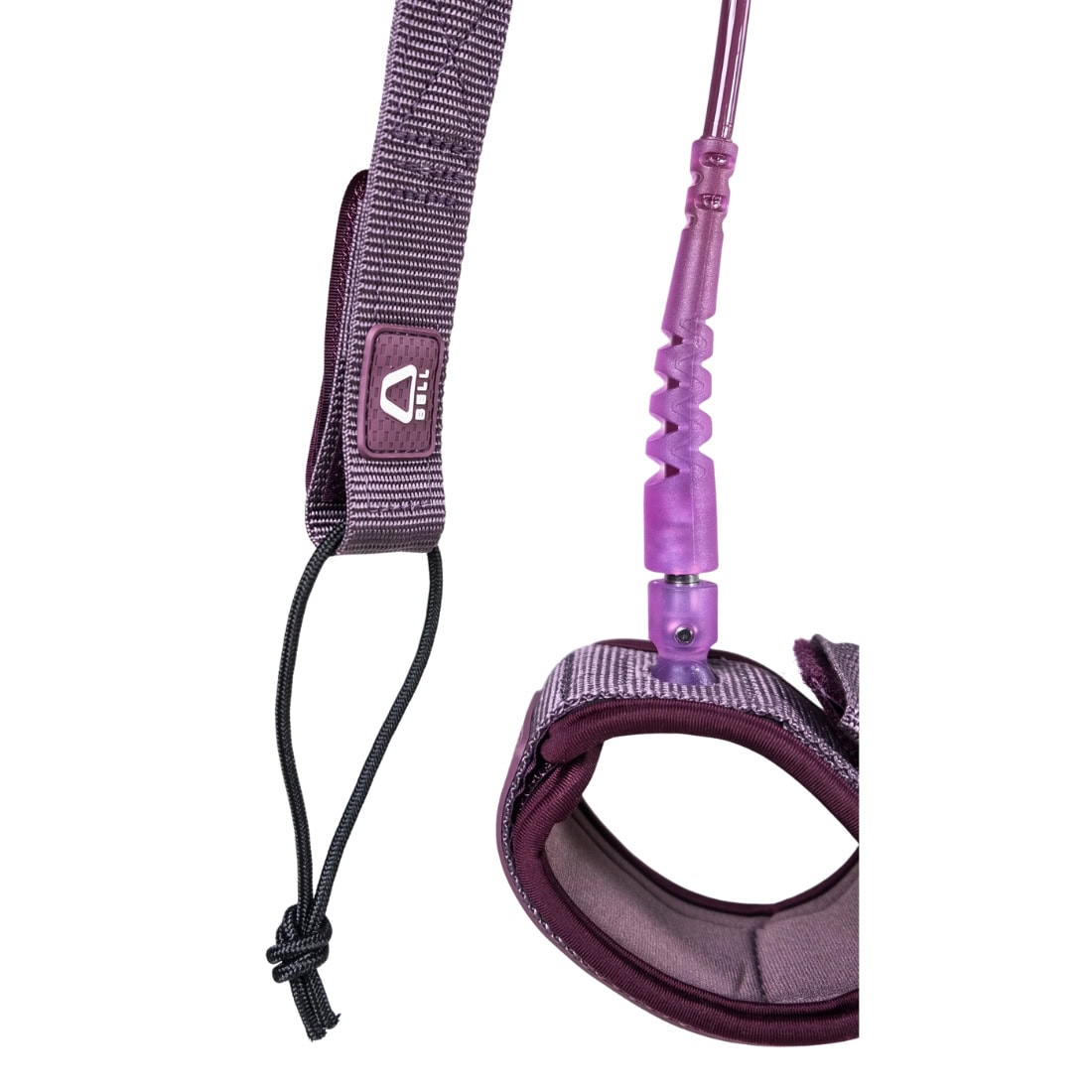 Bell 7ft Session 7mm Surfboard Leash - Purple - 7ft Surfboard Leash by Bell 7ft