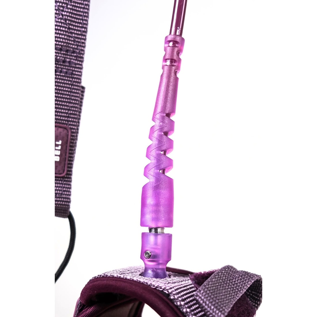 Bell 7ft Session 7mm Surfboard Leash - Purple - 7ft Surfboard Leash by Bell 7ft