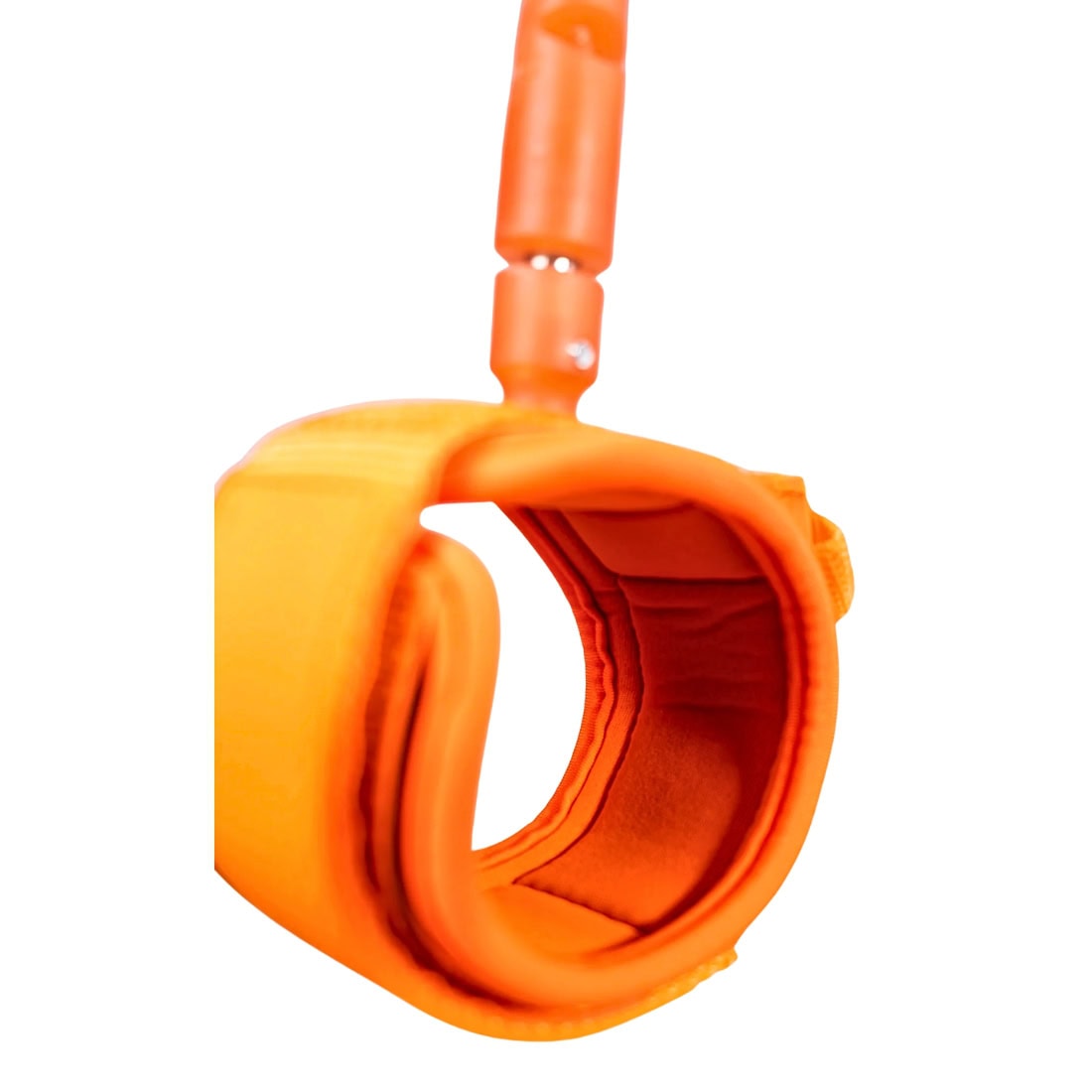 Bell 7ft Session 7mm Surfboard Leash - Salmon - 7ft Surfboard Leash by Bell 7ft