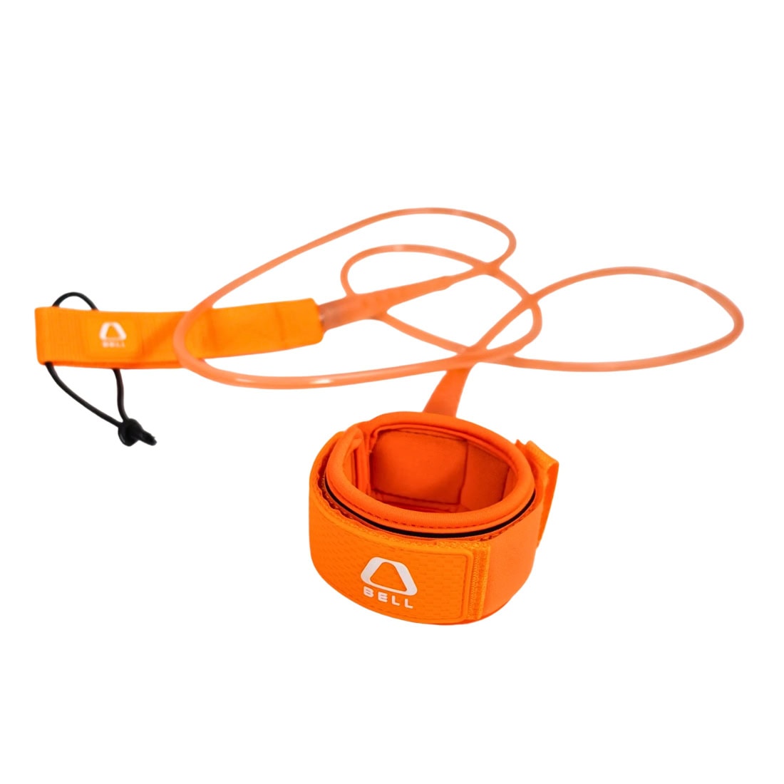 Bell 7ft Session 7mm Surfboard Leash - Salmon - 7ft Surfboard Leash by Bell 7ft