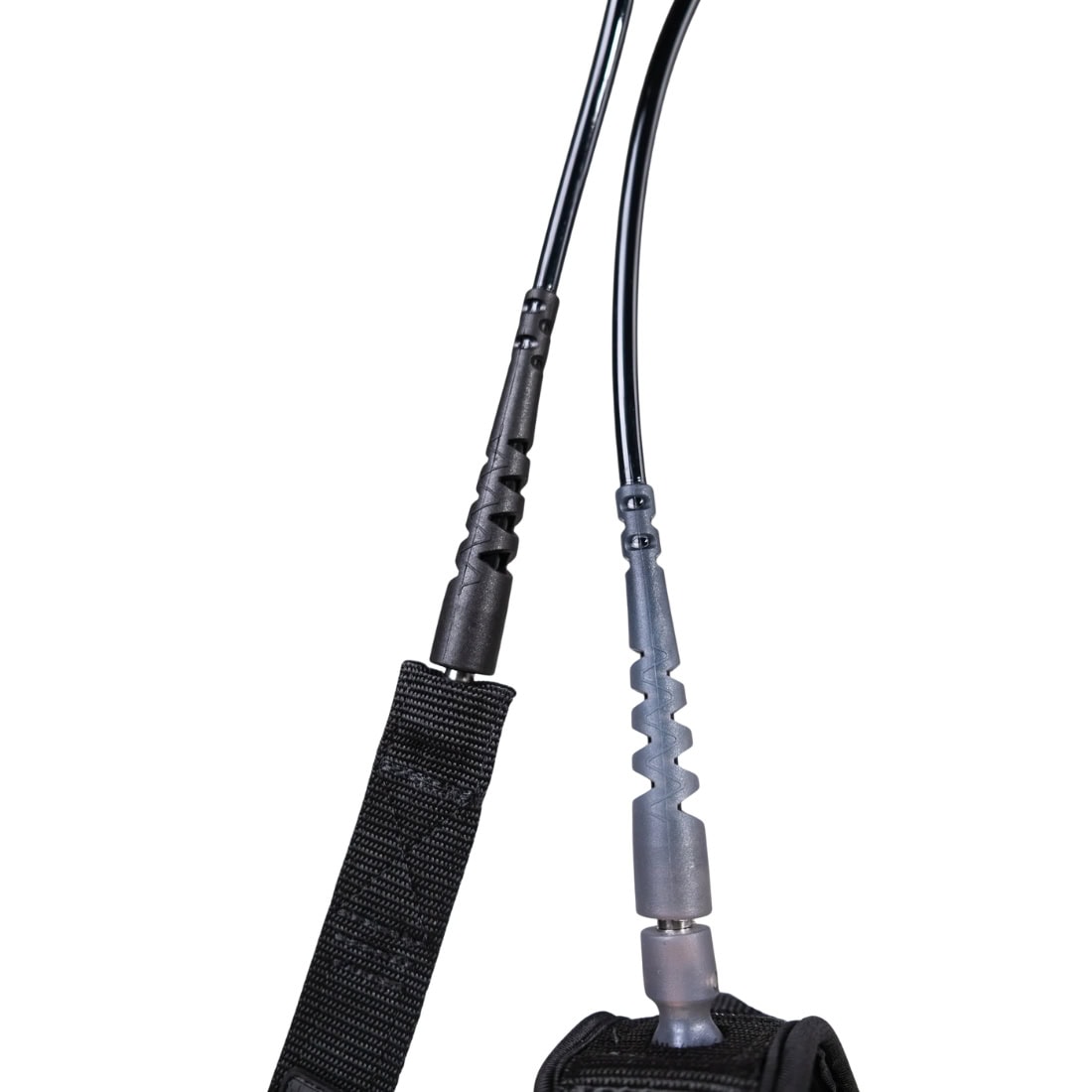 Bell 8ft Session 7mm Surfboard Leash - Black - 8ft Surfboard Leash by Bell 8ft