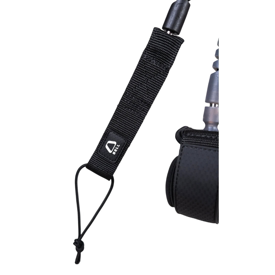 Bell 8ft Session 7mm Surfboard Leash - Black - 8ft Surfboard Leash by Bell 8ft