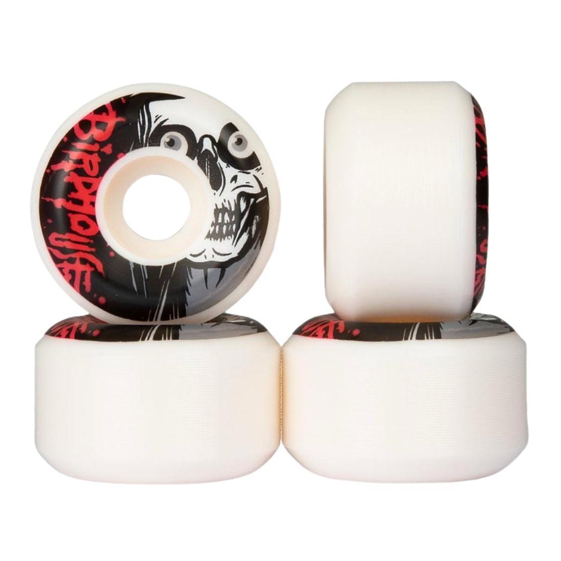 Birdhouse 54mm Sloan Reaper Conical Wheels - White - Skateboard Wheels by Birdhouse 54mm