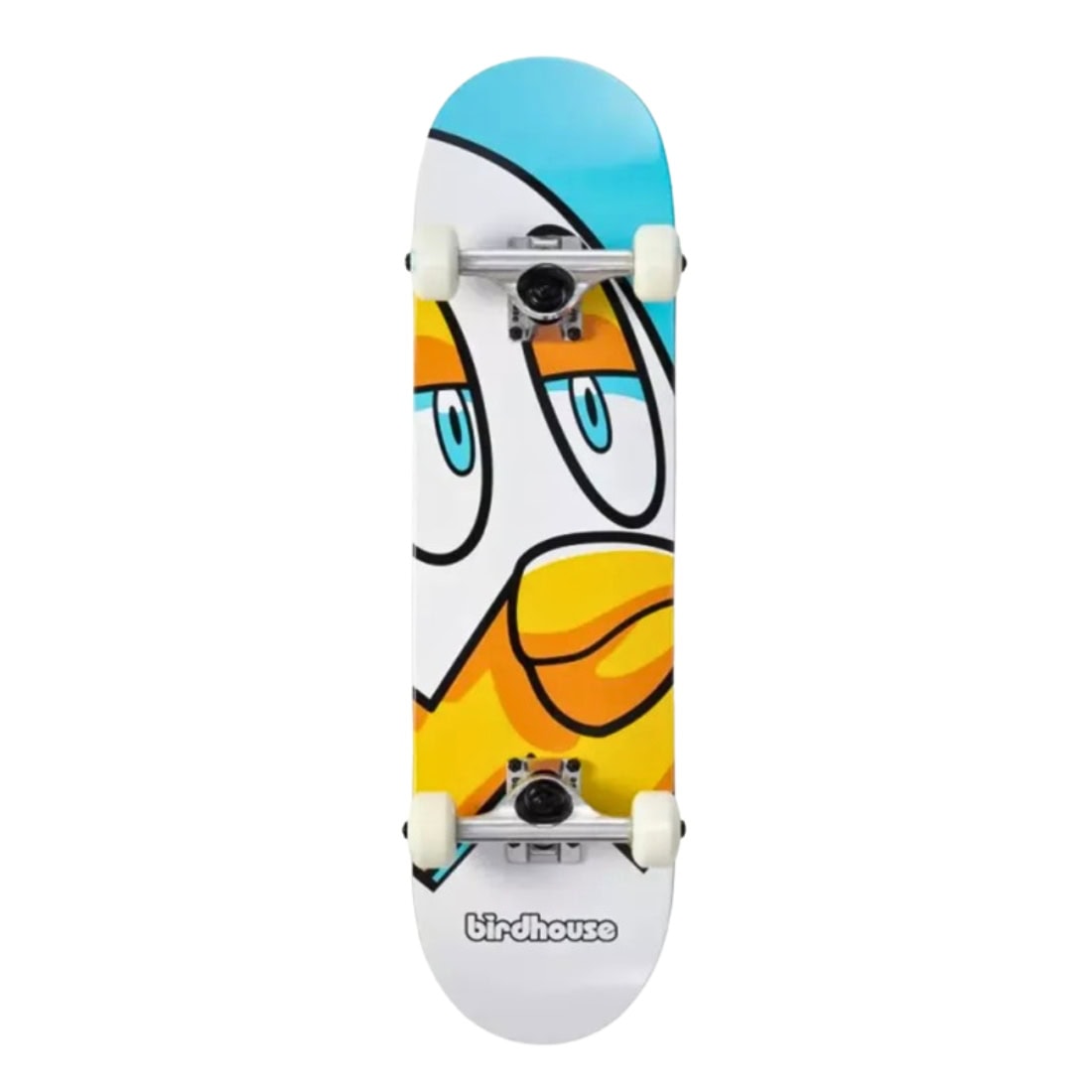 Birdhouse 7.375 Chicken Oversized Stage 1 Mini Complete Skateboard - Blue - Complete Skateboard by Birdhouse 7.375 inch