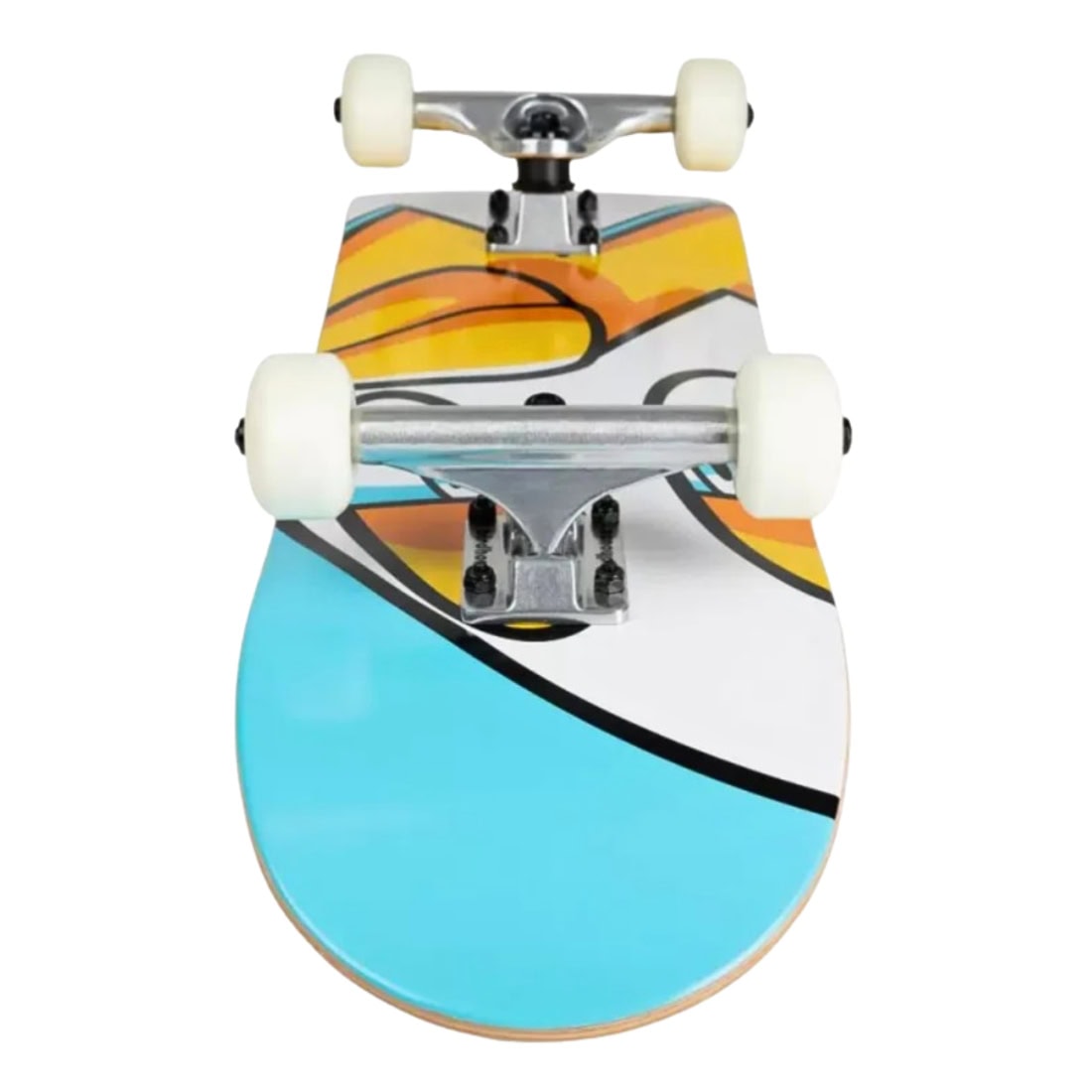 Birdhouse 7.375 Chicken Oversized Stage 1 Mini Complete Skateboard - Blue - Complete Skateboard by Birdhouse 7.375 inch