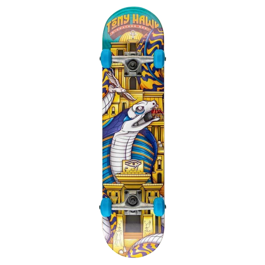 Birdhouse 7.5" Cobra Temple 180 Complete Skateboard - Multi