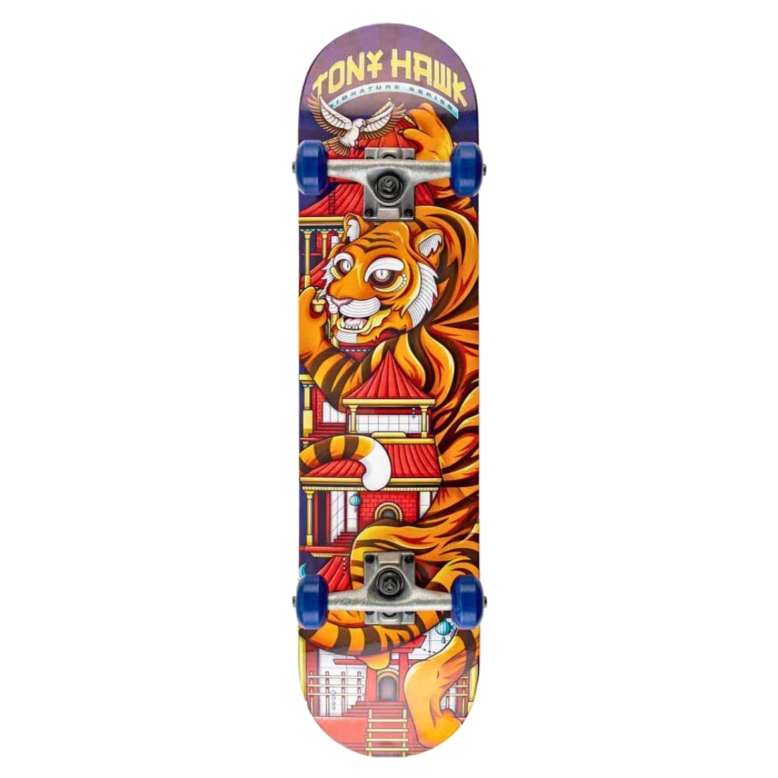 Birdhouse 7.5" Tiger Palace 180 Complete Skateboard - Multi - Complete Skateboard by Birdhouse 7.5 inch