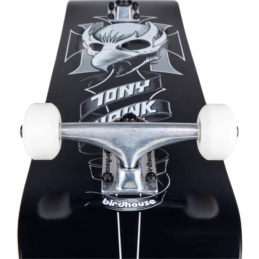 Birdhouse 8.0 Hawk Crest Stage 1 Complete Skateboard - Black - Complete Skateboard by Birdhouse 8.0 inch