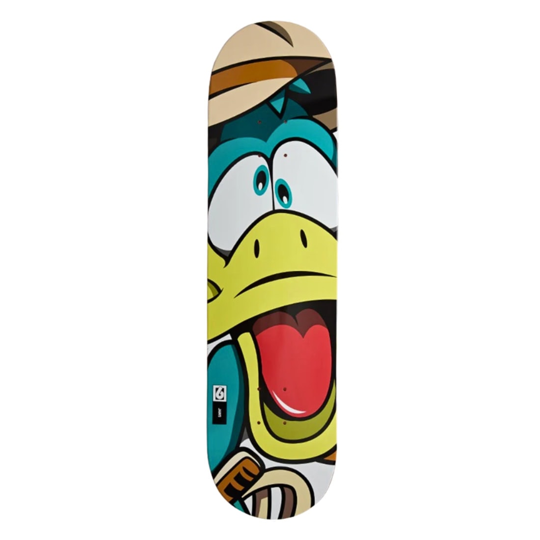 Birdhouse 8.38 Jaws Duck Jones Deck - Multi - Skateboard Deck by Birdhouse 8.38 inch