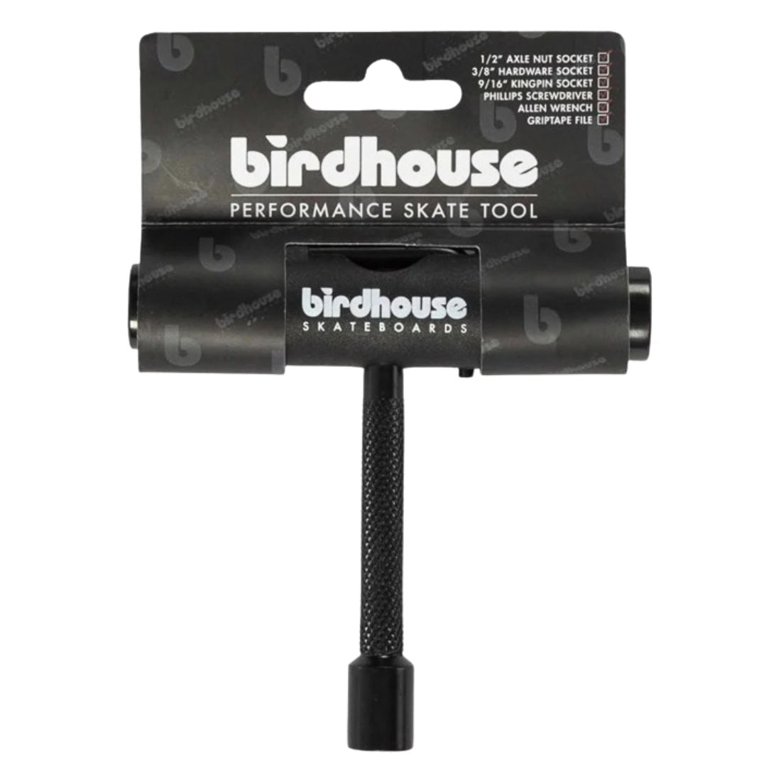 Birdhouse T Tool Skate Tool - Black - Skateboard Tool by Birdhouse