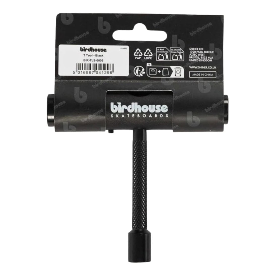 Birdhouse T Tool Skate Tool - Black - Skateboard Tool by Birdhouse